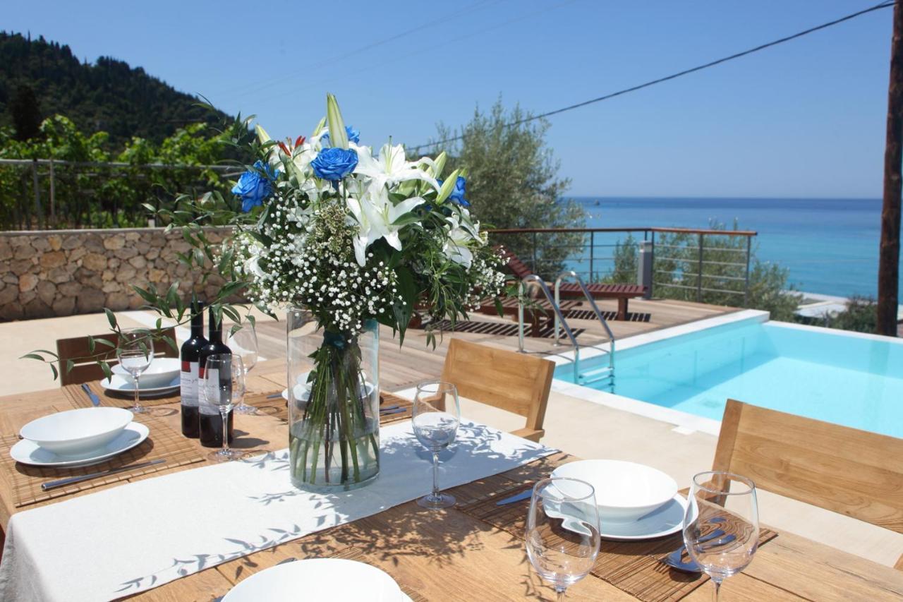 Capro - Milos Bay Villas Áyios Nikítas 외부 사진