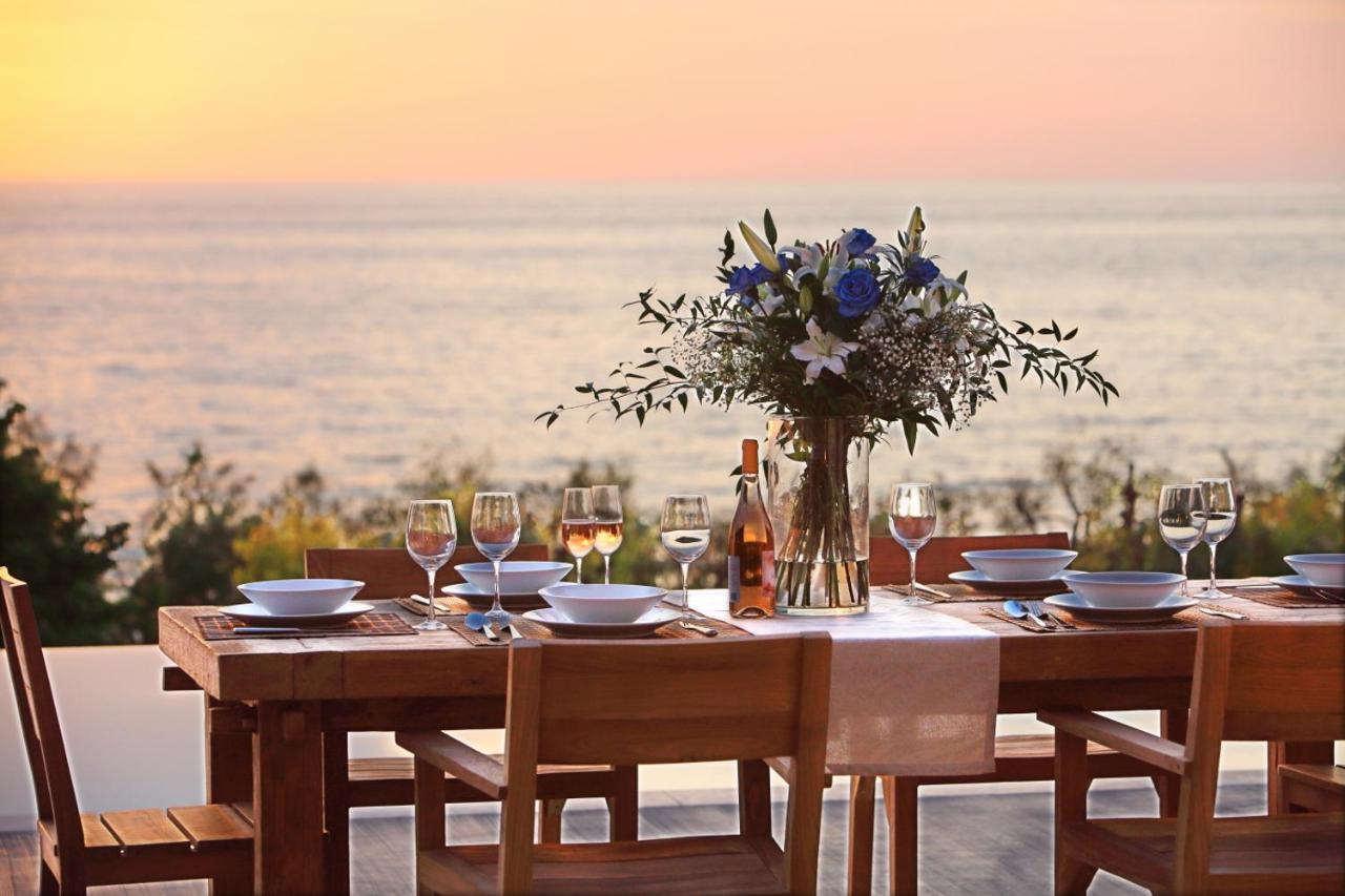 Capro - Milos Bay Villas Áyios Nikítas 외부 사진