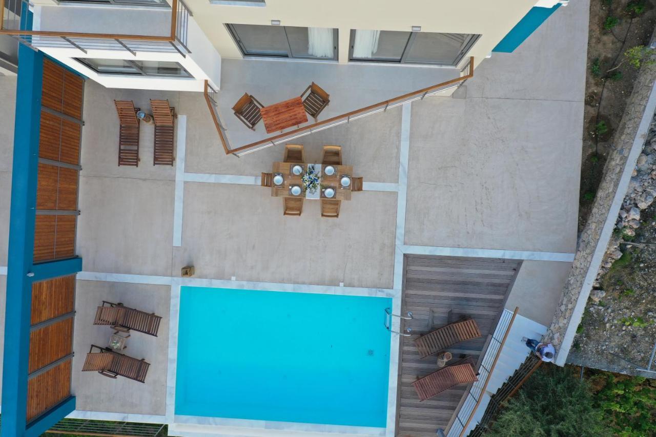 Capro - Milos Bay Villas Áyios Nikítas 외부 사진