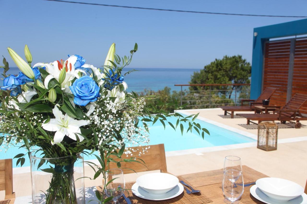 Capro - Milos Bay Villas Áyios Nikítas 외부 사진