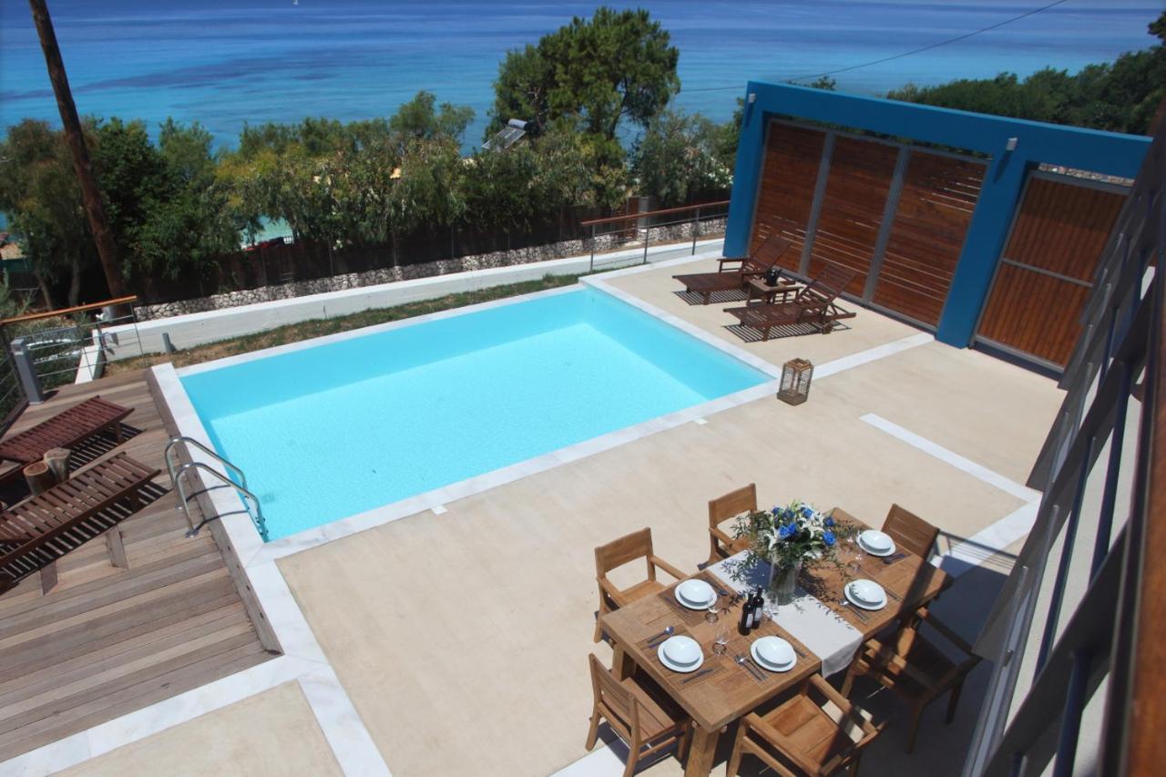 Capro - Milos Bay Villas Áyios Nikítas 외부 사진